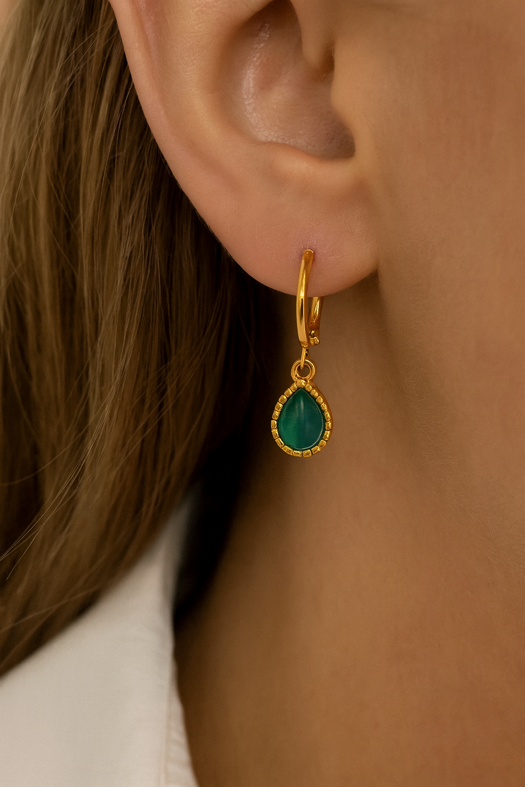 Blue Drop Earrings