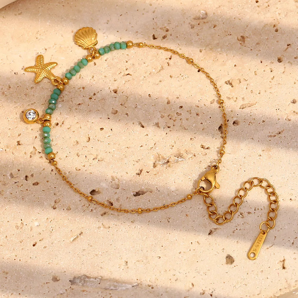 Beach Vibes Beaded Bracelet