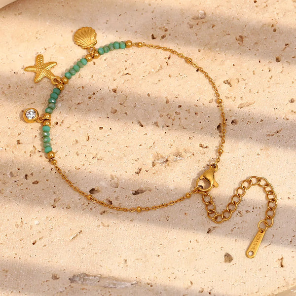 Beach Vibes Beaded Bracelet