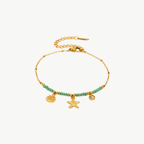 Beach Vibes Beaded Bracelet