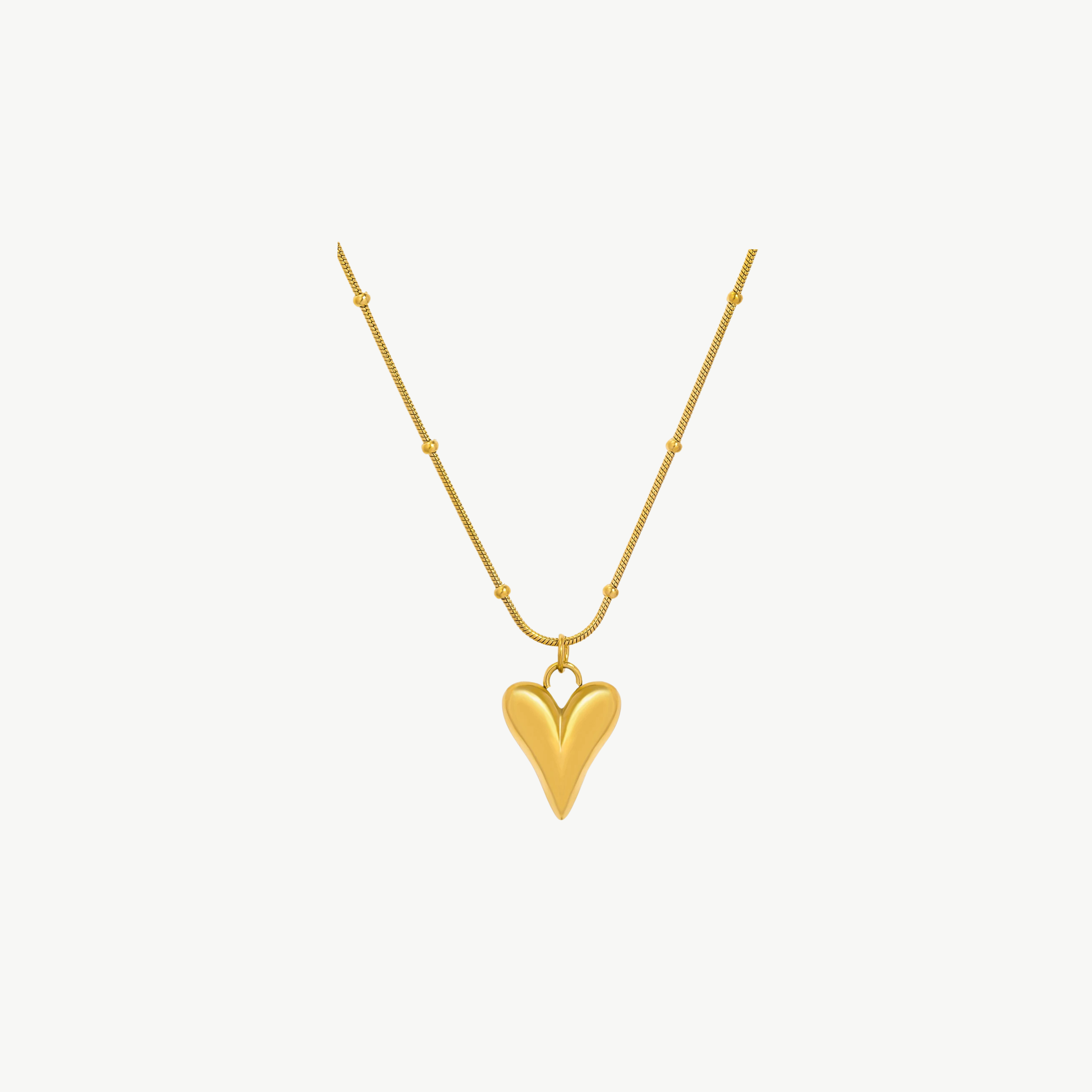 Golden Heart Pendant