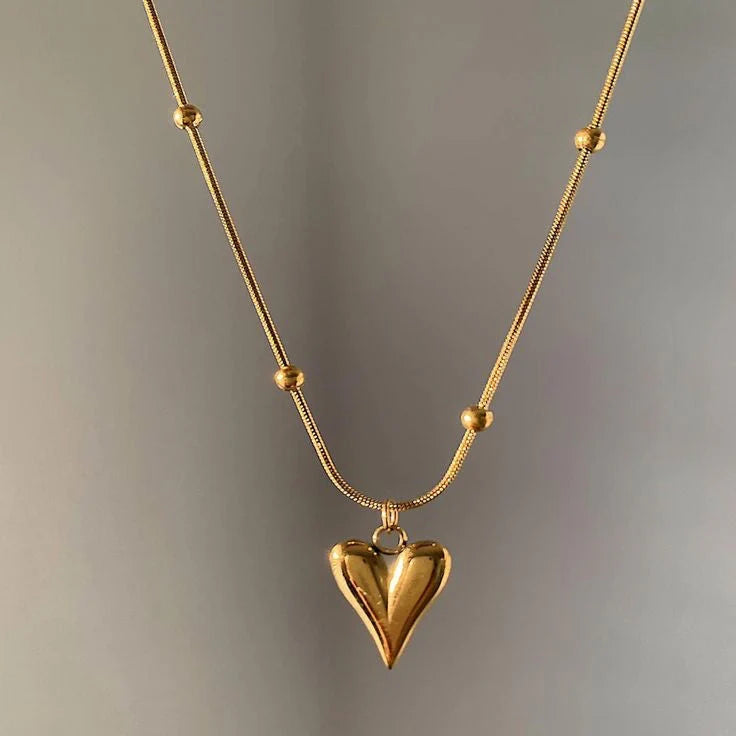 Golden Heart Pendant