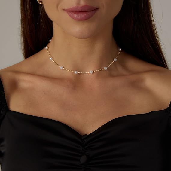 Twinkle Pearl Choker